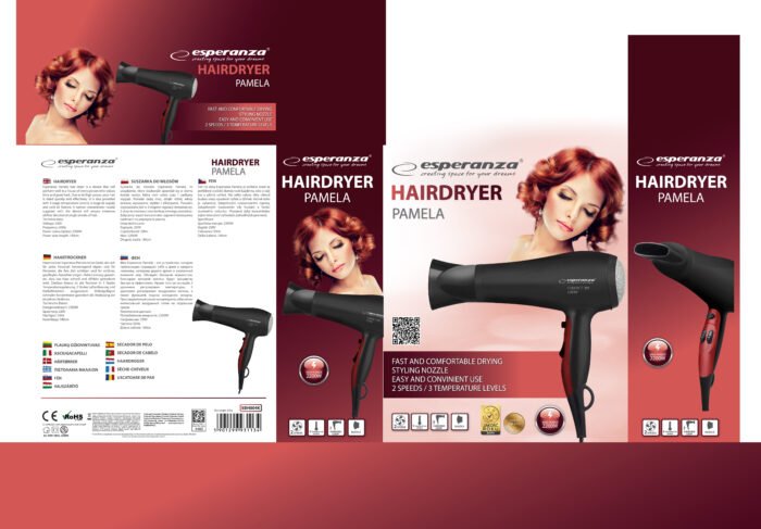 ESPERANZA HAIR DRYER PAMELA თმის საშრობი - Image 5