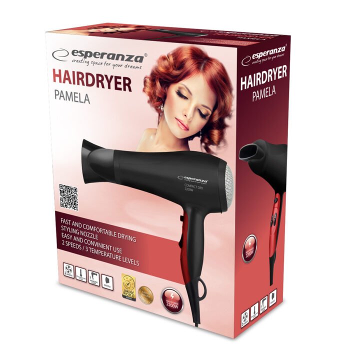 ESPERANZA HAIR DRYER PAMELA თმის საშრობი