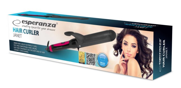 ESPERANZA HAIR CURLER 38MM JANET თმის უთო/დასახვევი