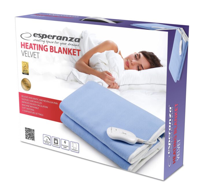 ESPERANZA HEATING BLANKET VELVET ელექტრო საბანი