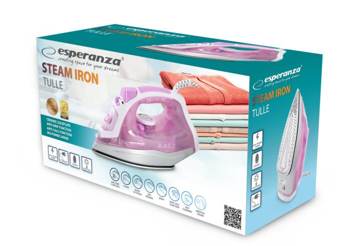 ESPERANZA STEAM IRON SLIDER 2200W უთო