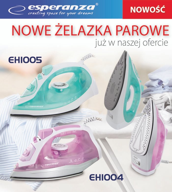 ESPERANZA STEAM IRON SILK 2200W  უთო - Image 2