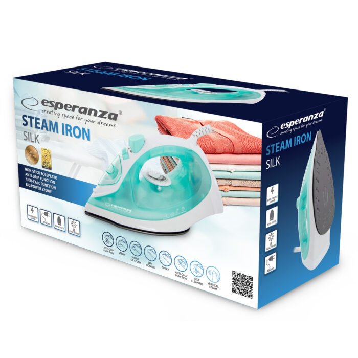 ESPERANZA STEAM IRON SILK 2200W  უთო