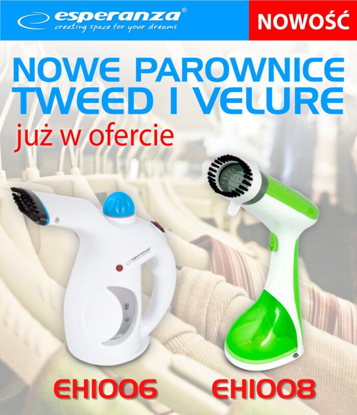 ESPERANZA GARMENT STEAMER TWEED 800W  ორთქლის უთო - Image 6
