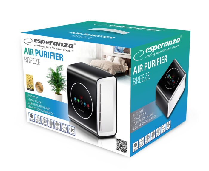 ESPERANZA AIR PURIFIER BREEZE ჰაერის გამწმენდი
