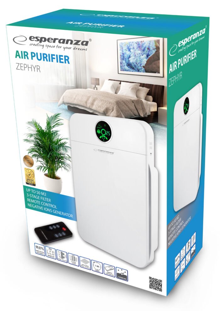 ESPERANZA AIR PURIFIER ZEPHYR  ჰაერის გამწმენდი - Image 10