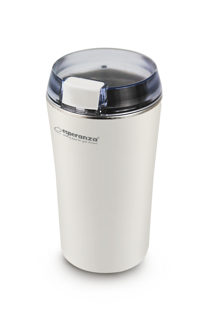 ESPERANZA COFFEE GRINDER RISTRETTO WHITE ყავის აპარატი