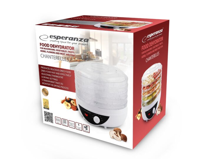 ESPERANZA FOOD DEHYDRATOR  დეჰიდრატორი/ჩირის აპარატი - Image 4