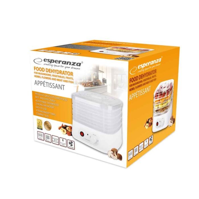ESPERANZA FOOD DEHYDRATOR დეჰიდრატორი/ჩირის აპარატი - Image 6