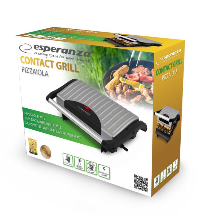 ESPERANZA CONTACT GRILL PIZZAIOLA გრილი / ტოსტერი - Image 6