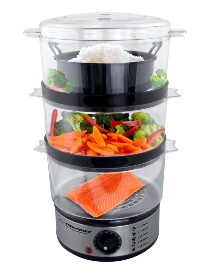 ESPERANZA STEAM COOKER STEAM VOLCANO ორთქლით სახარში