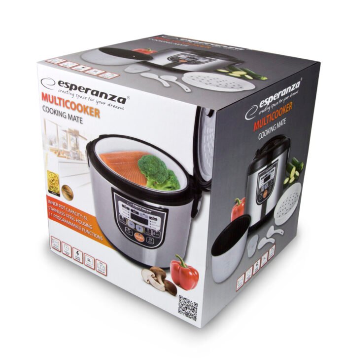 ESPERANZA MULTICOOKER COOKING MATE აეროგრილი / მულტისახარში - Image 10