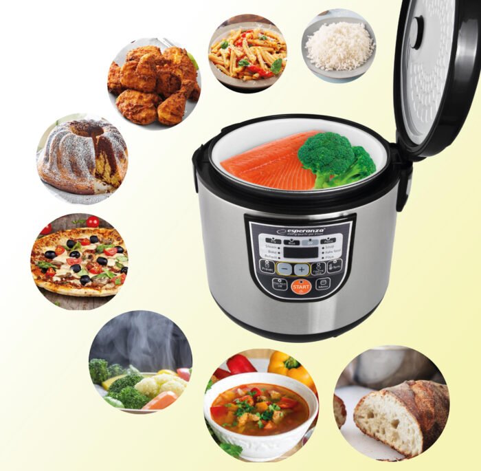 ESPERANZA MULTICOOKER COOKING MATE აეროგრილი / მულტისახარში - Image 11