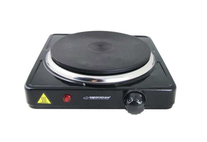 ESPERANZA ELECTRIC HOT PLATE PINATUBO BLACK ელექტრო ქურა - Image 2