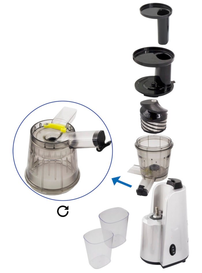 ESPERANZA SLOW JUICER MIRTILLO წვენსაწური - Image 4