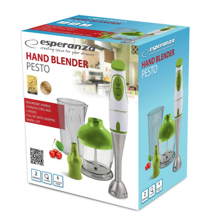 ESPERANZA HAND BLENDER FRAPPE & FULL SET ხელის ბლენდერი ნაკრები