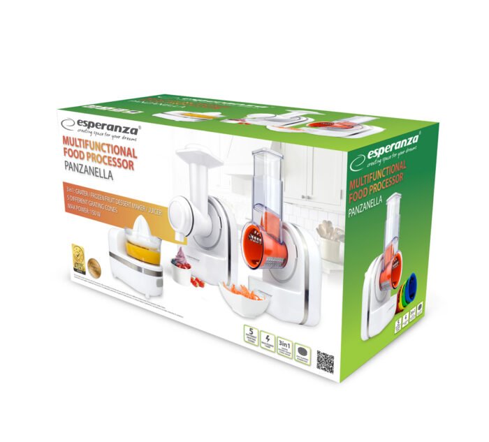 ESPERANZA MULTIFUNCTIONAL KITCHEN ROBOT PANZANELLA მრავალფუნქციური სამზარეულოს რობოტი პანზანელა