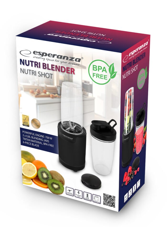ESPERANZA NUTRI BLENDER NUTRI SHOT 6 to 1 ნუტრი ბლენდერი 6-1