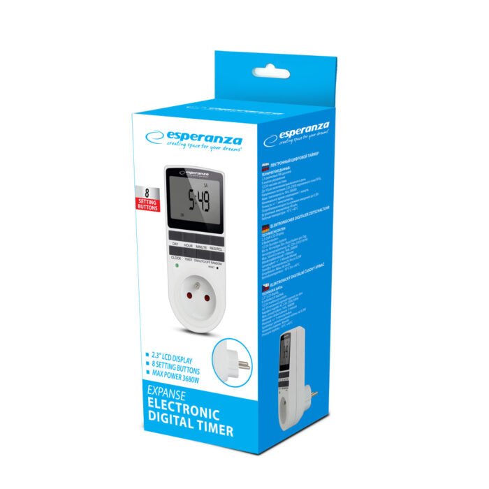 ESPERANZA ELECTRONIC TIMER EXPANSE ელექტრო ტაიმერი