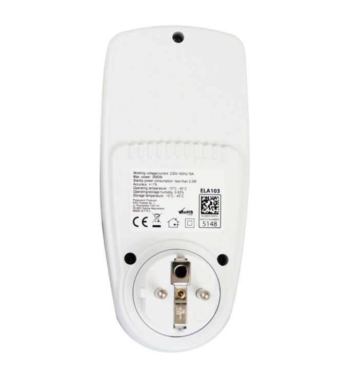 ESPERANZA ELECTRONIC POWER CONSUMPTION METER ORBIT ელექტროენერგიის მოხმარების მრიცხველი - Image 5