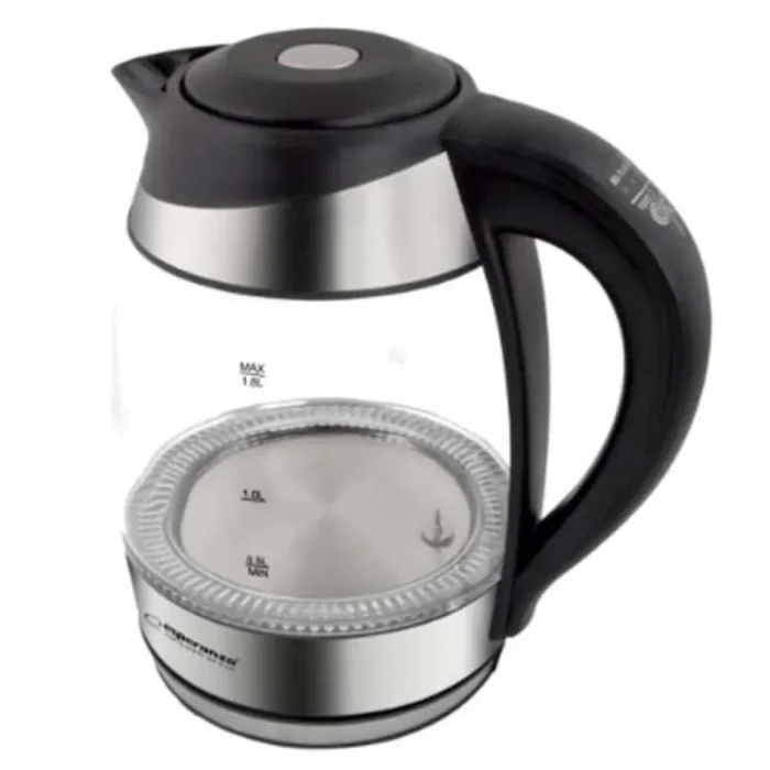 ESPERANZA ELECTRIC GLASS KETTLE  BLACK  ელექტრო ჩაიდანი - Image 6