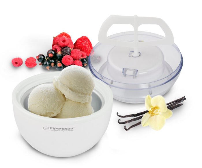 ESPERANZA ICE CREAM MAKER VANILLA WHITE, ნაყინის აპარატი - Image 3